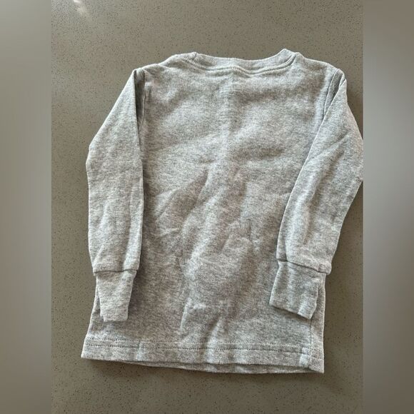 Carters Holiday Christmas Reindeer pajamas 2 piece matching set 18 months - Picture 5 of 8